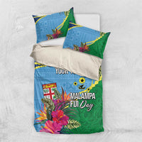 Personalized Malampa Fiji Day Together We Grow Bedding Set Special Tapa Mix LT7 US Twin 172cm x 218cm Colorful - Polynesian Pride