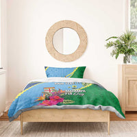 Personalized Malampa Fiji Day Together We Grow Bedding Set Special Tapa Mix LT7 - Polynesian Pride