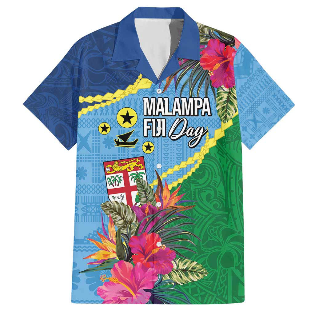 Personalized Malampa Fiji Day Together We Grow Hawaiian Shirt Special Tapa Mix LT7 Colorful - Polynesian Pride