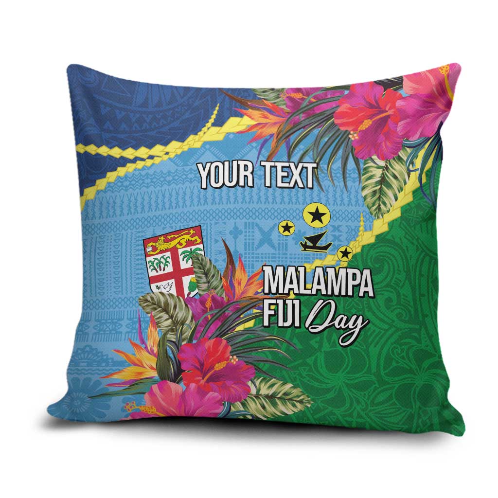 Personalized Malampa Fiji Day Together We Grow Pillow Cover Special Tapa Mix LT7 Colorful - Polynesian Pride
