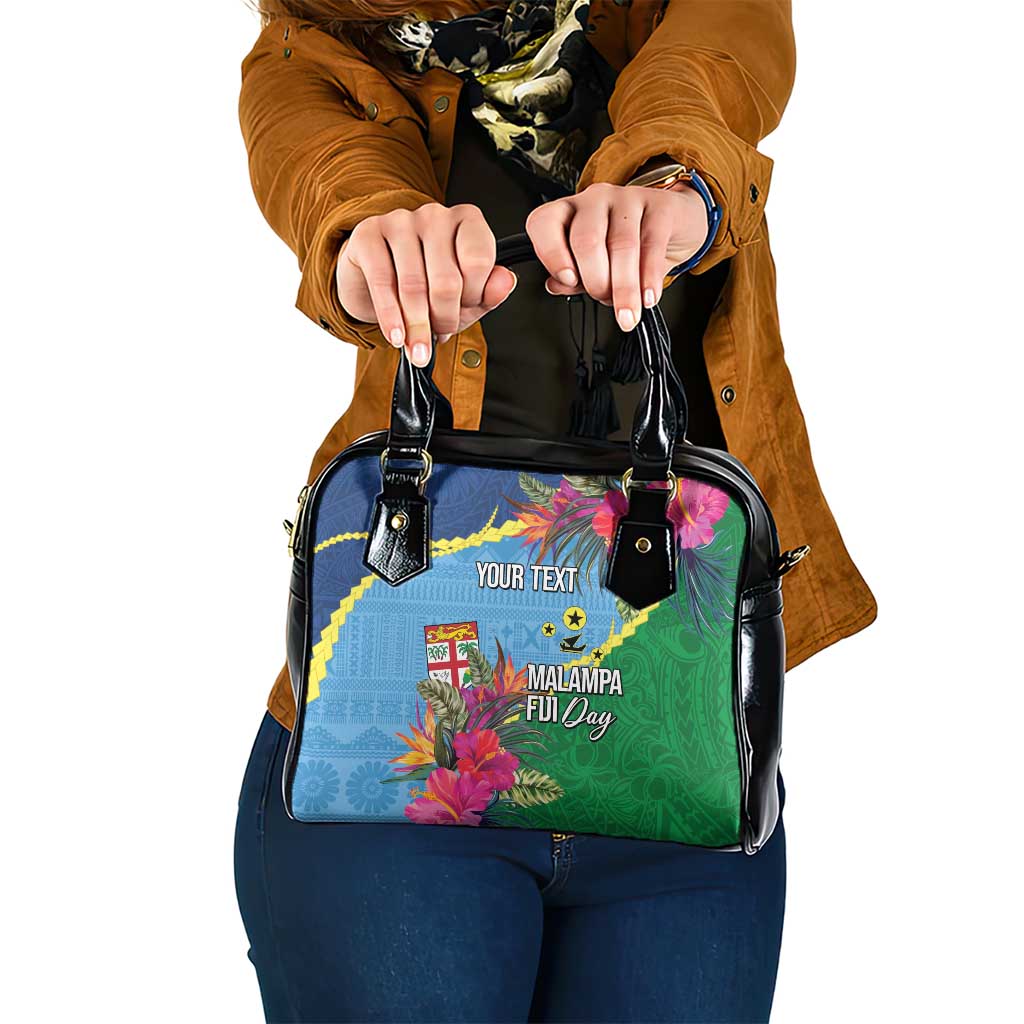 Personalized Malampa Fiji Day Together We Grow Shoulder Handbag Special Tapa Mix LT7 One Size Colorful - Polynesian Pride