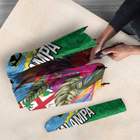 Personalized Malampa Fiji Day Together We Grow Umbrella Special Tapa Mix LT7 - Polynesian Pride