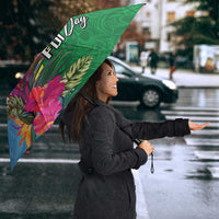 Personalized Malampa Fiji Day Together We Grow Umbrella Special Tapa Mix LT7 - Polynesian Pride