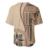 Samoa Siapo Motif Baseball Jersey Classic Style LT7 - Polynesian Pride