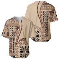 Samoa Siapo Motif Baseball Jersey Classic Style LT7 - Polynesian Pride