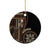 Samoa Siapo Motif Ceramic Ornament Classic Style - Black Ver LT7 - Polynesian Pride