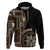 Samoa Siapo Motif Hoodie Classic Style - Black Ver LT7 Black - Polynesian Pride