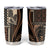 Samoa Siapo Motif Tumbler Cup Classic Style - Black Ver