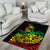 Personalised Reggae Jawaiian Festive Area Rug Mix Polynesian