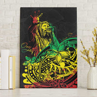 Personalised Reggae Jawaiian Festive Canvas Wall Art Mix Polynesian LT7 Without Frame Reggae - Polynesian Pride