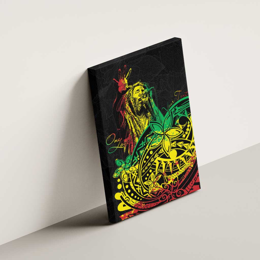 Personalised Reggae Jawaiian Festive Canvas Wall Art Mix Polynesian LT7 - Polynesian Pride