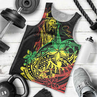 Personalised Reggae Jawaiian Festive Men Tank Top Mix Polynesian LT7 - Polynesian Pride