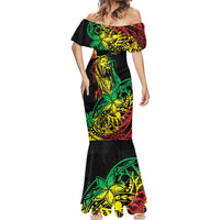 Personalised Reggae Jawaiian Festive Mermaid Dress Mix Polynesian LT7 - Polynesian Pride