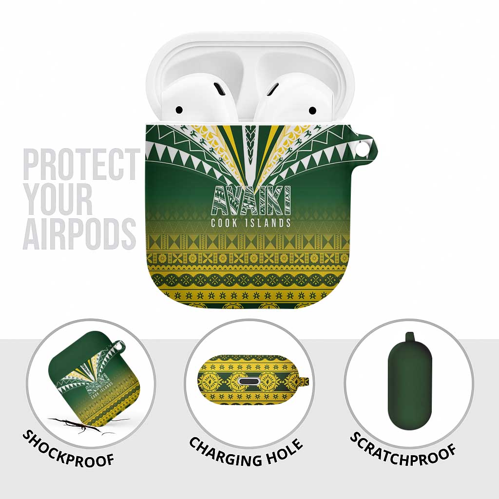 Cook Islands Rugby AirPods Case Kuki Avaiki LT7 - Polynesian Pride