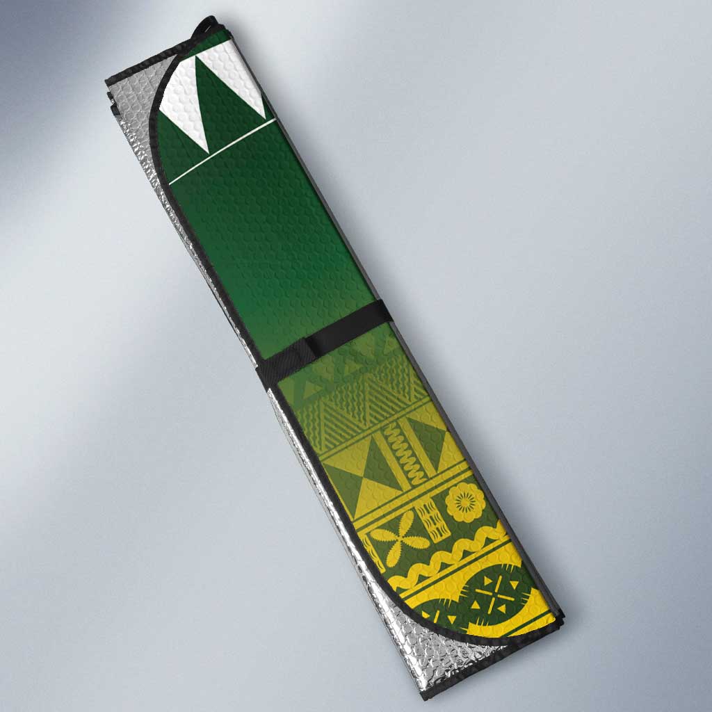 Cook Islands Rugby Auto Sun Shade Kuki Avaiki LT7 - Polynesian Pride