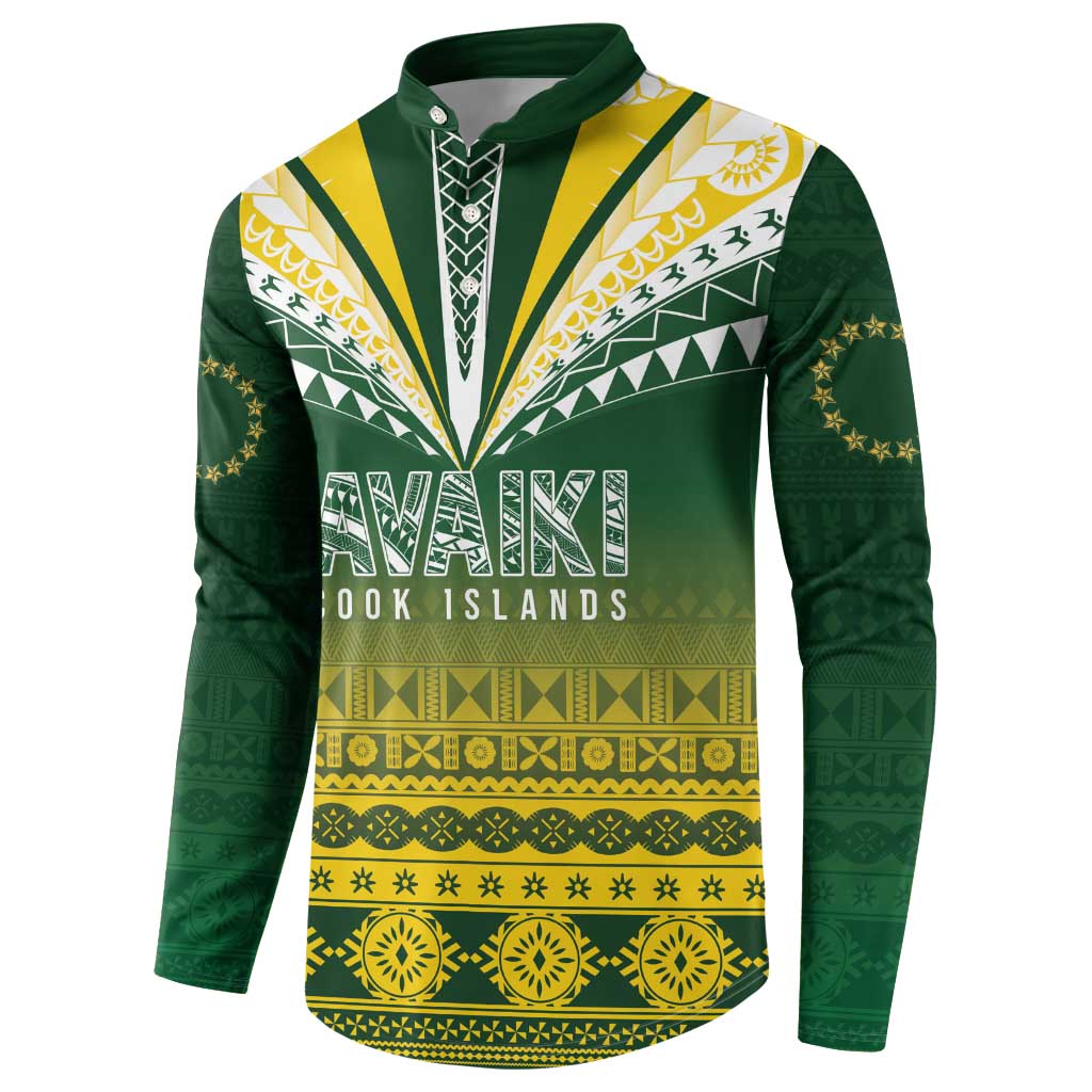Cook Islands Rugby Custom Button Sweatshirt Kuki Avaiki LT7 - Polynesian Pride