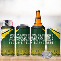 Cook Islands Rugby 4 in 1 Can Cooler Tumbler Kuki Avaiki LT7 - Polynesian Pride