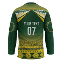 Cook Islands Rugby Custom Hockey Jersey Kuki Avaiki LT7 - Polynesian Pride