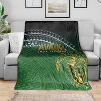Cook Islands Rugby Kuki Avaiki Blanket Tribal Turtle LT7 - Polynesian Pride