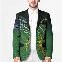 Cook Islands Rugby Kuki Avaiki Blazer Tribal Turtle LT7 - Polynesian Pride