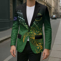 Cook Islands Rugby Kuki Avaiki Blazer Tribal Turtle LT7 - Polynesian Pride