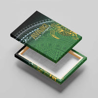 Cook Islands Rugby Kuki Avaiki Canvas Wall Art Tribal Turtle LT7 - Polynesian Pride