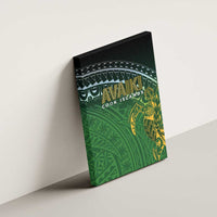 Cook Islands Rugby Kuki Avaiki Canvas Wall Art Tribal Turtle LT7 - Polynesian Pride