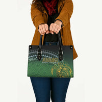 Cook Islands Rugby Kuki Avaiki Leather Bag Tribal Turtle LT7 - Polynesian Pride