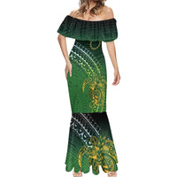 Cook Islands Rugby Kuki Avaiki Mermaid Dress Tribal Turtle LT7 - Polynesian Pride