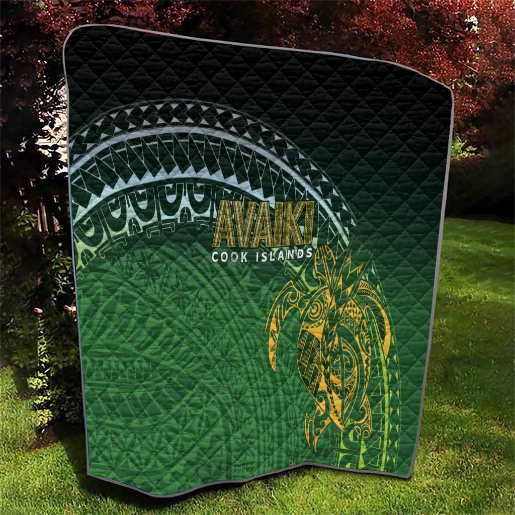 Cook Islands Rugby Kuki Avaiki Quilt Tribal Turtle LT7 - Polynesian Pride