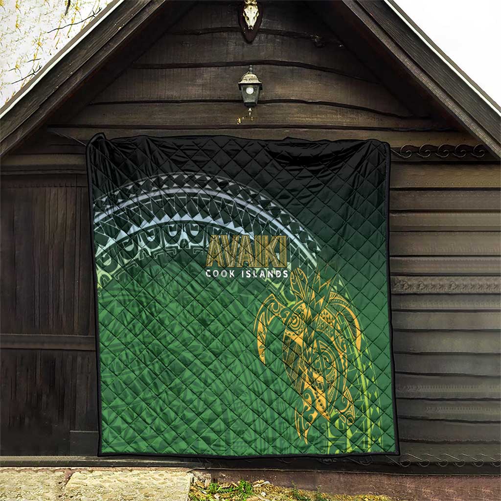 Cook Islands Rugby Kuki Avaiki Quilt Tribal Turtle LT7 - Polynesian Pride