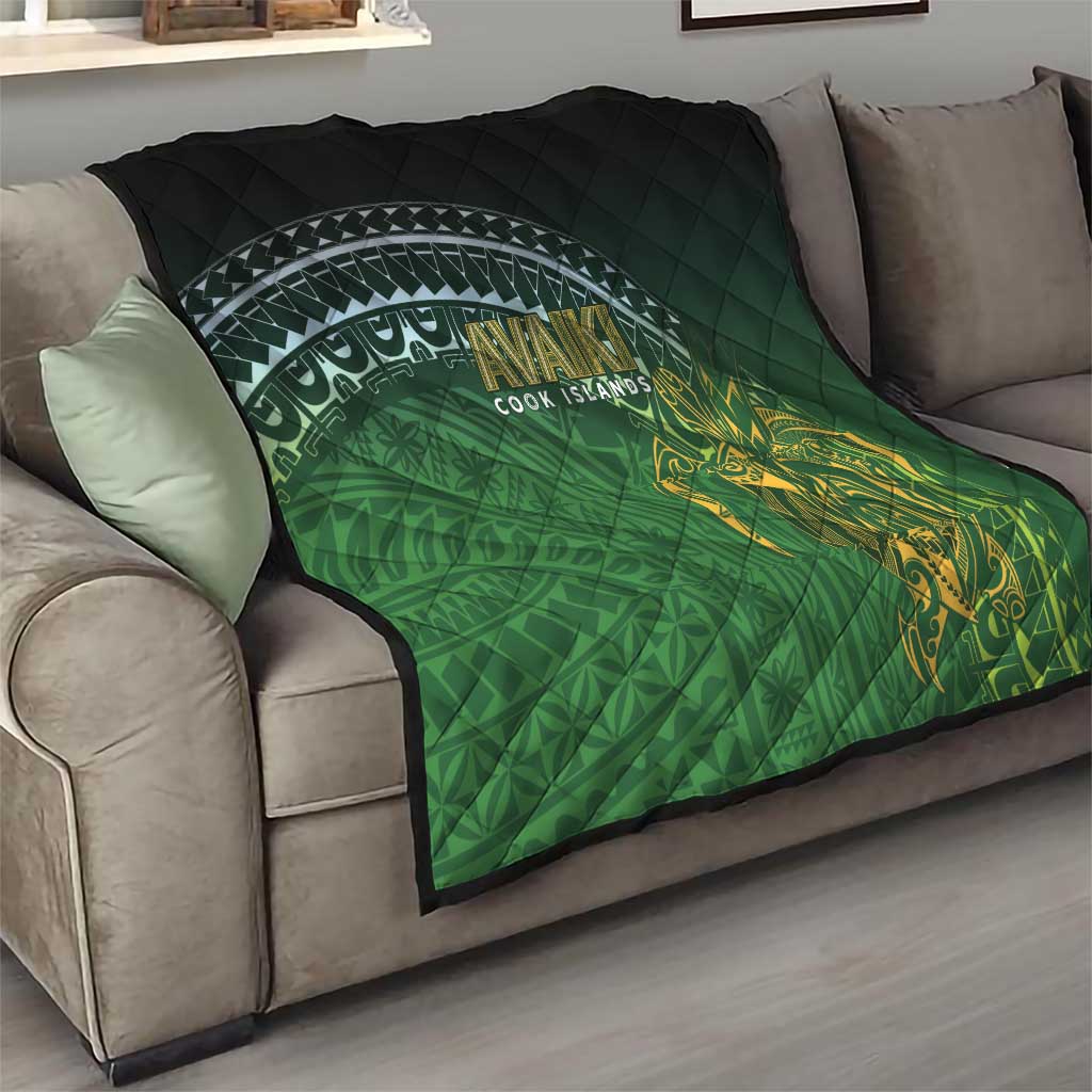 Cook Islands Rugby Kuki Avaiki Quilt Tribal Turtle LT7 - Polynesian Pride