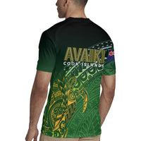 Cook Islands Rugby Kuki Avaiki Rugby Jersey Tribal Turtle LT7 - Polynesian Pride