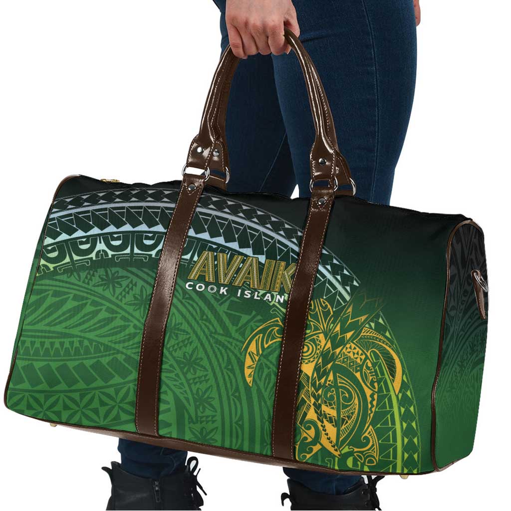 Cook Islands Rugby Kuki Avaiki Travel Bag Tribal Turtle LT7 - Polynesian Pride