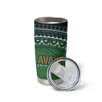 Cook Islands Rugby Kuki Avaiki Tumbler Cup Tribal Turtle LT7 - Polynesian Pride