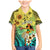 Honolulu Hawaii Family Matching Mermaid Dress and Hawaiian Shirt Ilima Plumeria with Hula Girl LT7 Son's Shirt Colorful - Polynesian Pride