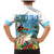 Personalised Hawaii Hula Girl Family Matching Mermaid Dress and Hawaiian Shirt Honolulu Festival LT7 - Polynesian Pride