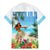 Personalised Hawaii Hula Girl Family Matching Mermaid Dress and Hawaiian Shirt Honolulu Festival LT7 - Polynesian Pride