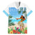 Personalised Hawaii Hula Girl Family Matching Short Sleeve Bodycon Dress and Hawaiian Shirt Honolulu Festival LT7 Dad's Shirt - Short Sleeve Art - Polynesian Pride