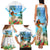 Personalised Hawaii Hula Girl Family Matching Tank Maxi Dress and Hawaiian Shirt Honolulu Festival LT7 - Polynesian Pride