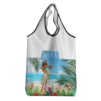 Personalised Hawaii Hula Girl Grocery Bag Honolulu Festival LT7 - Polynesian Pride