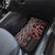 Maori Taniko Patterns Car Mats Brown Patiki Motifs Mix Whakairo Ngaru