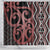 Maori Taniko Patterns Shower Curtain Brown Patiki Motifs Mix Whakairo Ngaru