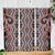 Maori Taniko Patterns Skinny Tumbler Brown Patiki Motifs Mix Whakairo Ngaru