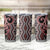 Maori Taniko Patterns Tumbler Cup Brown Patiki Motifs Mix Whakairo Ngaru