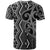 Maori Taniko Patterns T Shirt Black Patiki Motifs Mix Whakairo Ngaru