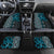 Maori Taniko Patterns Car Mats Azure Patiki Motifs Mix Whakairo Ngaru