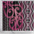 Maori Taniko Patterns Shower Curtain Pink Patiki Motifs Mix Whakairo Ngaru