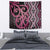 Maori Taniko Patterns Tapestry Pink Patiki Motifs Mix Whakairo Ngaru