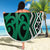 Maori Taniko Patterns Beach Blanket Pounamu Patiki Motifs Mix Whakairo Ngaru